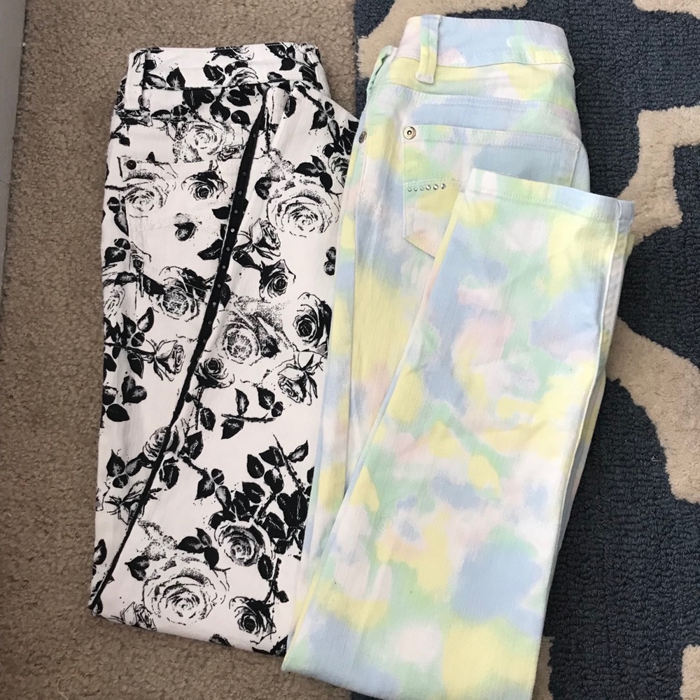 Justice skinny pants 🎀🎀